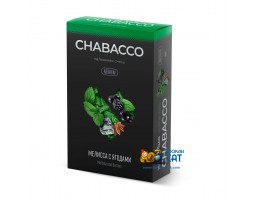 Смесь Chabacco Melissa and Berries (Мелисса с Ягодами) Medium 50г Смесь Chabacco Melissa and Berries (Мелисса с Ягодами) Medium 50г